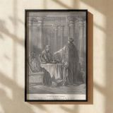 Esther Accuses Haman - Gustave Dore Palace Judgment Scene canvas wall art - Image 2