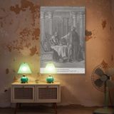 Esther Accuses Haman - Gustave Dore Palace Judgment Scene canvas wall art - Image 5