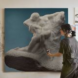 Eternal Spring by Auguste Rodin — room mockup view 3