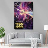 Explore the Universe - Astronauts and Cosmic Explosion Poster - Image 5