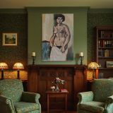 Expressive Nude - Henri Matisse Soft Beige Body with Bold Lines canvas wall art - Image 4