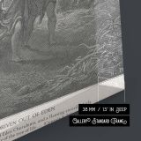 Expulsion from Eden - Flaming Sword and Exile by Gustave Dore canvas wall art - Image 8