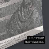 Ezra Reads the Law - Gustave Dore Ancient Scroll Reading Scene canvas wall art - Image 8