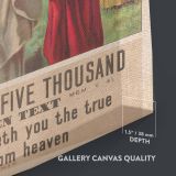 Feeding the Five Thousand - Christ's Miracle with Loaves and Fishes canvas wall art - Image 3