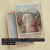 Feeding the Five Thousand - Christ's Miracle with Loaves and Fishes canvas wall art - Image 6