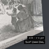 Feeds the Multitude - Five Loaves Miracle Scene by Gustave Dore canvas wall art - Image 8