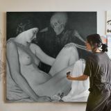 Figure Study with an Artist — room mockup view 3