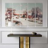 Christmas Eve by Hoover & Son canvas wall art