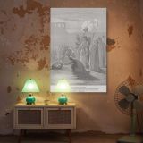Finding of Moses in the Nile - Gustave Dore by Pharaoh's Daughter canvas wall art - Image 5