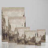 Fleet Street London - Cityscape with St. Paul's Cathedral By Harry Moult canvas wall art - Image 4