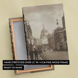 Fleet Street London - Cityscape with St. Paul's Cathedral By Harry Moult canvas wall art - Image 6