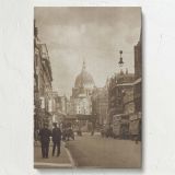 Fleet Street London - Cityscape with St. Paul's Cathedral By Harry Moult canvas wall art - Image 7