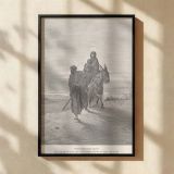 Flight into Egypt - Holy Family Biblical Scene by Gustave Dore canvas wall art - Image 2