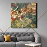 Four Dancers (ca. 1899) painting in high resolution by EDGAR DEGAS — room mockup view 21