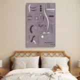 Four Parts 1932 - Abstract Geometry in Kandinsky Bauhaus Style By Wassily Kandinsky canvas wall art