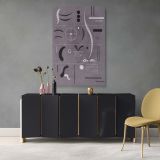 Four Parts 1932 - Abstract Geometry in Kandinsky Bauhaus Style By Wassily Kandinsky canvas wall art - Image 4
