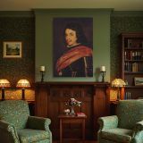 Francisco II d'Este - Velazquez Spanish Noble with Armor and Gaze canvas wall art - Image 4