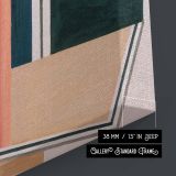 Geometric Blocks - Fernand Leger Abstract Composition in Red, Grey, and Beige canvas wall art - Image 8