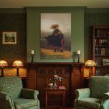 Girl I Left Behind by Eastman Johnson - Windy Shore and Blue Cape Scene canvas wall art - Image 4