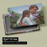 Grandmothers-garden by Daniel Gerhartz - canvas rear frame and hanging hardware