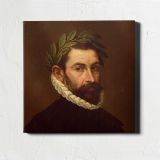 Greco, El - Portrait of the Poet Alonso Ercilla y Zuniga — room mockup view 1