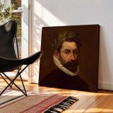 Greco, El - Portrait of the Poet Alonso Ercilla y Zuniga — room mockup view 2