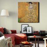 Gustav Klimt Adele Bloch-Bauer I (1907) — room mockup view 22