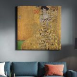 Gustav Klimt Adele Bloch-Bauer I (1907) — room mockup view 3