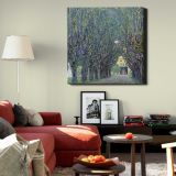 Gustav Klimt Allee at Schloss Kammer (1910) — room mockup view 22