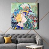 Gustav Klimt Baby (Cradle) (ca. 1917–1918) — room mockup view 21