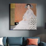 Gustav Klimt Bildnis Fritza Riedler (1906) — room mockup view 3