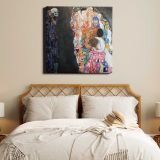 Gustav Klimt Death and Life (1910-1915) — room mockup view 17