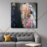 Gustav Klimt Death and Life (1910-1915) — room mockup view 21