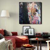 Gustav Klimt Death and Life (1910-1915) — room mockup view 22