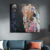 Gustav Klimt Death and Life (1910-1915) — room mockup view 3