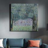 Gustav Klimt Farmhouse in Upper Austria (1911-1912) — room mockup view 3