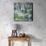 Gustav Klimt Kirche in Cassone (1913) — room mockup view 1