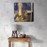 Gustav Klimt Pallas Athena (1898) — room mockup view 1