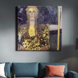 Gustav Klimt Pallas Athena (1898) — room mockup view 3