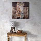 Gustav Klimt The Three Ages of the Woman (1905) — room mockup view 1