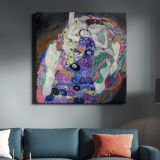 Gustav Klimt The Virgin (1913) — room mockup view 3