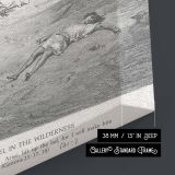 Hagar and Ishmael in Wilderness - Divine Comfort by Gustave Dore canvas wall art - Image 8