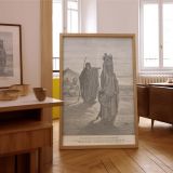 Hagar and Ishmael Sent Away - Desert Exile by Gustave Dore canvas wall art - Image 7