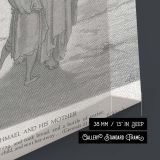 Hagar and Ishmael Sent Away - Desert Exile by Gustave Dore canvas wall art - Image 8