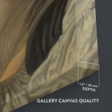 Head of a Young Woman - Elegant Neoclassical Portrait By Jean-Baptiste Greuze canvas wall art - Image 3