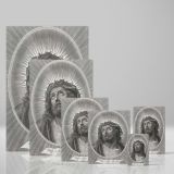 Head of Christ - Crowned with Thorns Religious Drawing By Guido Reni (after) canvas wall art - Image 4