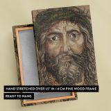 Head of Jesus Christ - Sacred Portrait with Crown of Thorns By Albrecht DUrer canvas wall art - Image 6