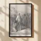 Heals the Demoniac - Miracle of Deliverance by Gustave Dore canvas wall art - Image 2