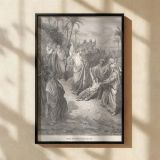 Heals the Epileptic - Demoniac Miracle by Gustave Dore canvas wall art - Image 2