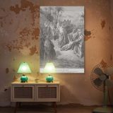 Heals the Epileptic - Demoniac Miracle by Gustave Dore canvas wall art - Image 5